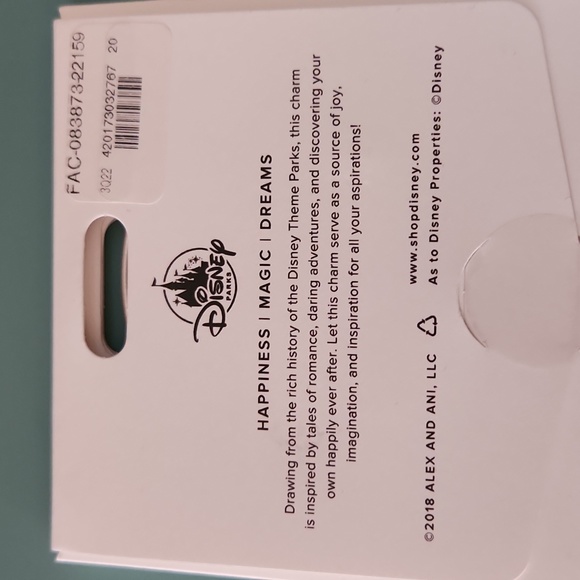 NEW Alex and Ani Disney Best Day Ever silver charm bangle bracelet - Picture 5 of 5